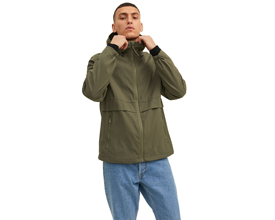 Jack Jones Jorcopenhagen Spring Jacket Sn Erkek Günlük Ceket 12228345-DUSTY OLIVE Haki